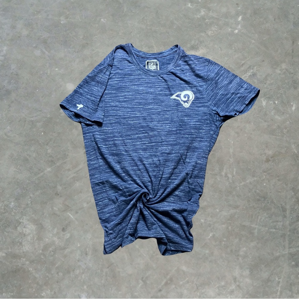 ☀️ Los Angeles Rams NFL Team Apparel Tee Mens M Navy Blue
